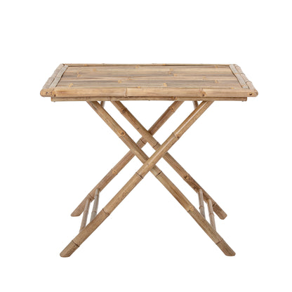 Table pliable en bambou