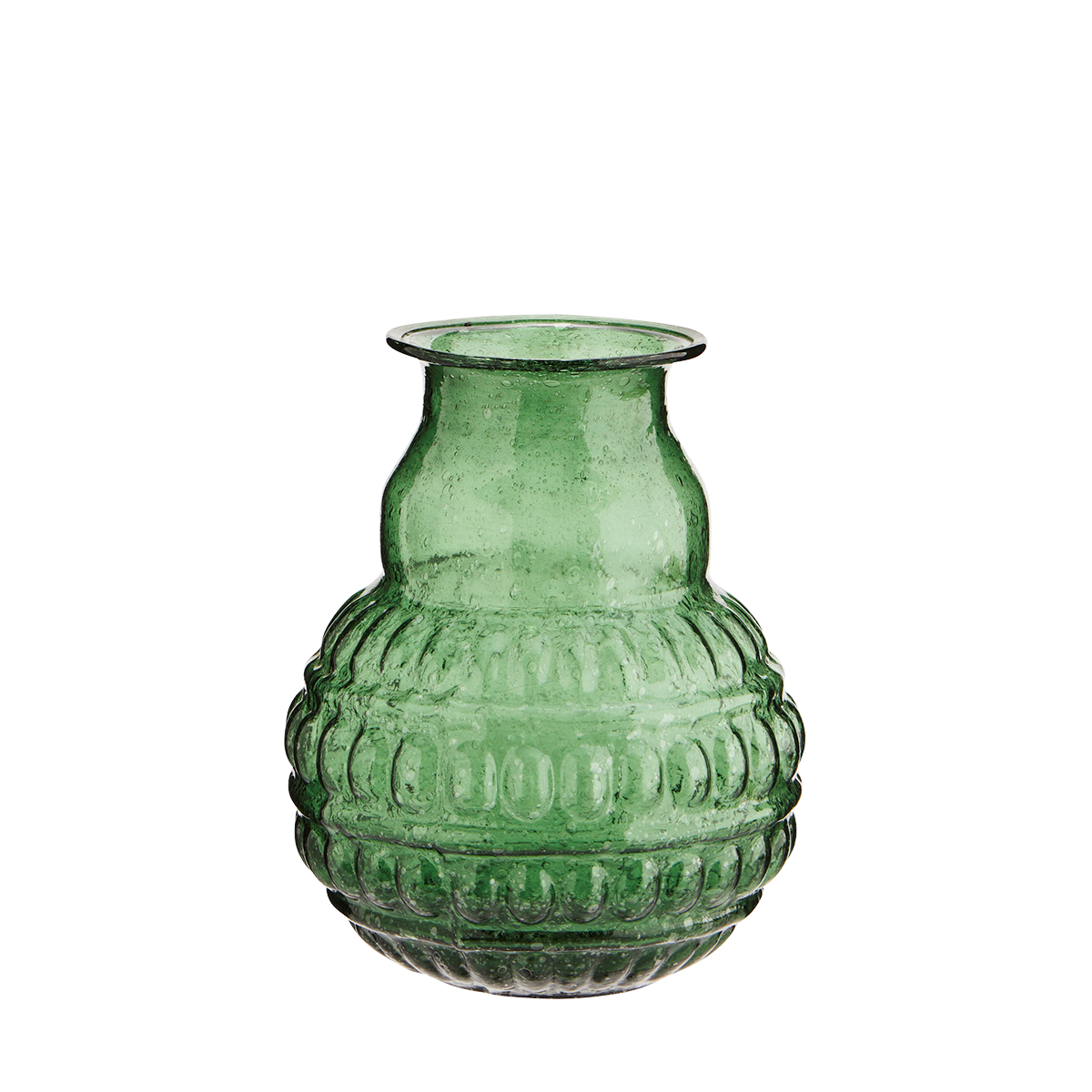 Vase vert verre recyclé